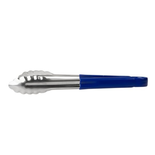 Hygiplas Colour Coded Blue Serving Tongs 300mm - view 2