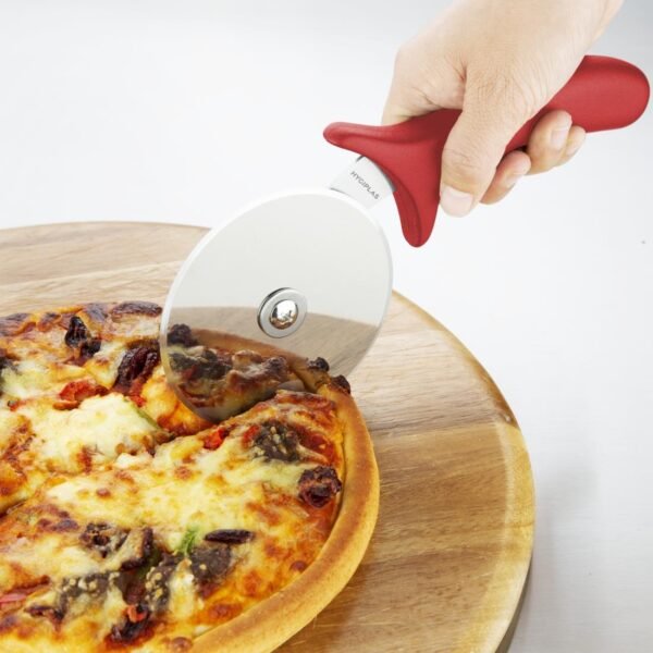 Hygiplas Pizza Wheel Red 4" - view 3