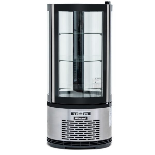 Round Case Cake Display 100L