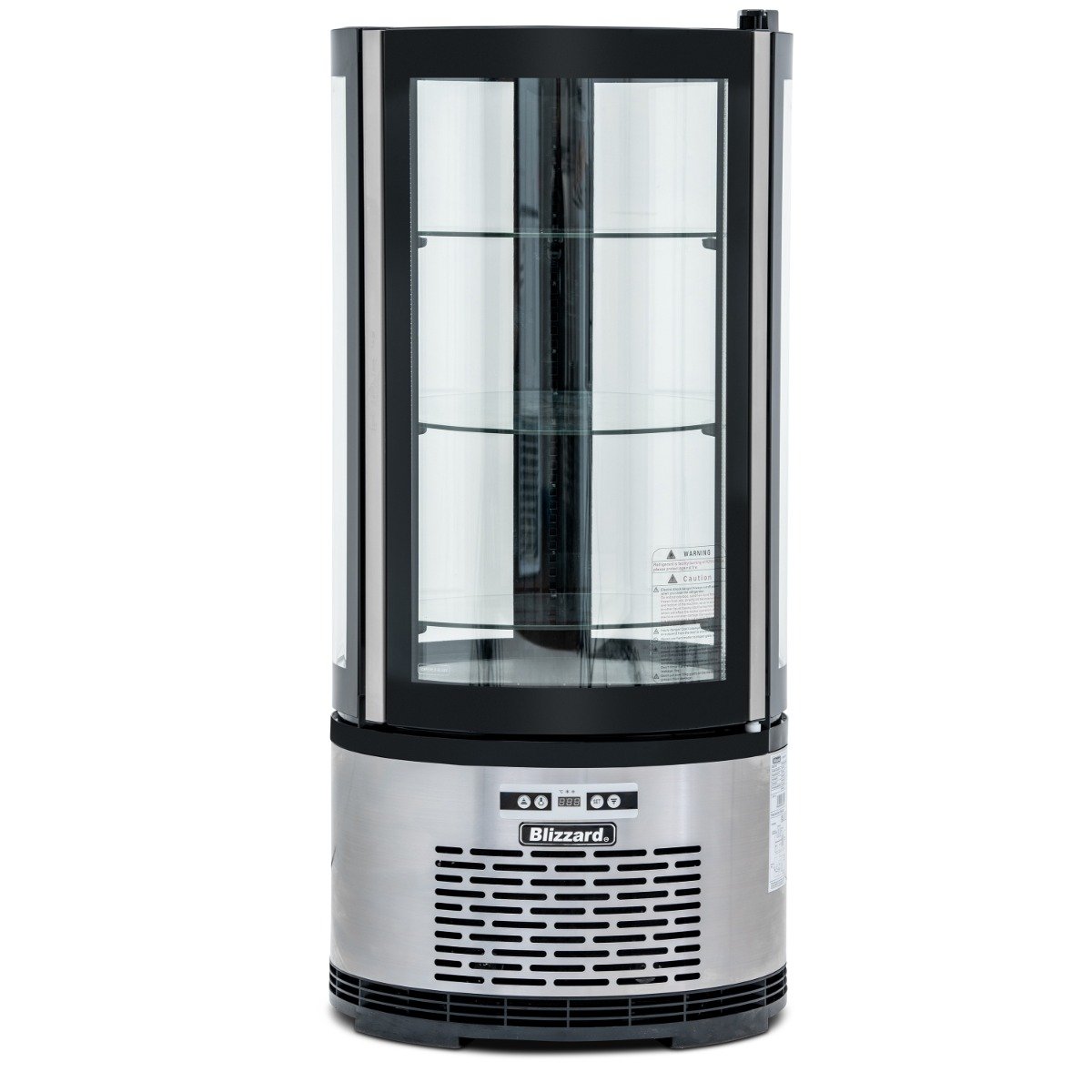 Round Case Cake Display 100L