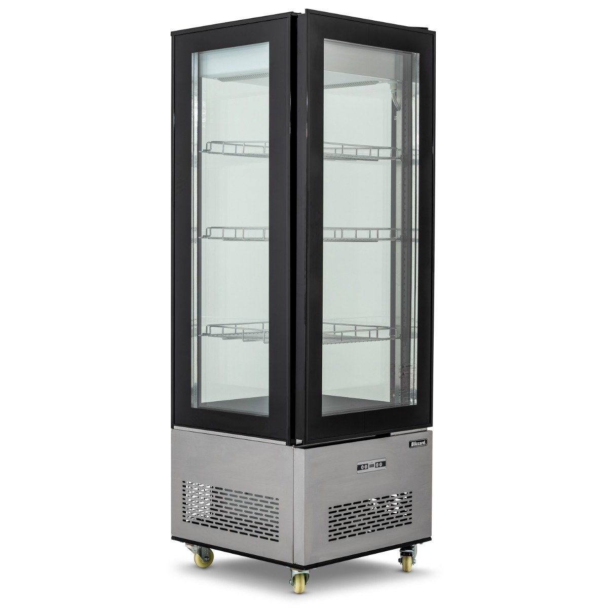Blizzard Tall Square Case Cake Display 400L