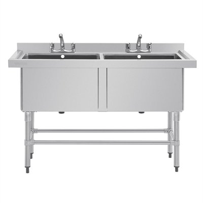 Vogue Double Deep Pot Sink - view 7