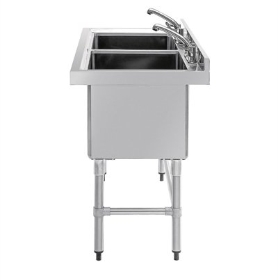 Vogue Double Deep Pot Sink - view 9