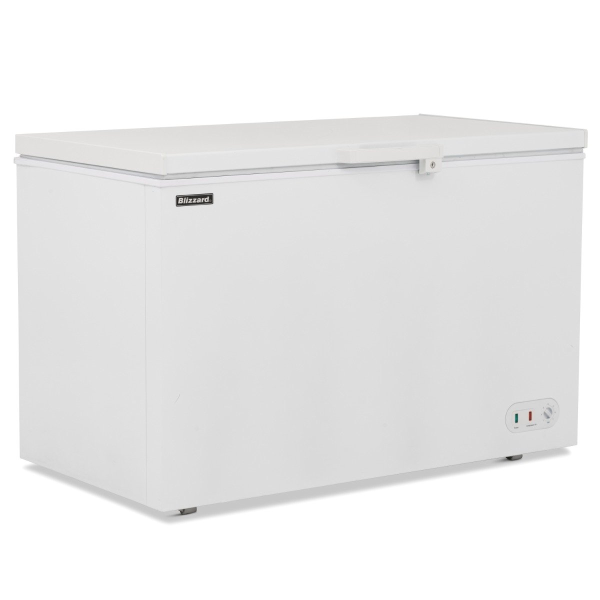 Blizzard 450L Chest Freezer White Laminated