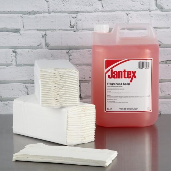 Jantex C Fold Paper Hand Towels White 2-Ply (2295 Sheets) - view 5