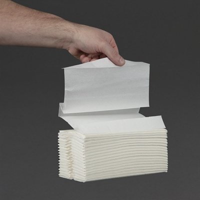 Jantex C Fold Paper Hand Towels White 2-Ply (2295 Sheets) - view 10