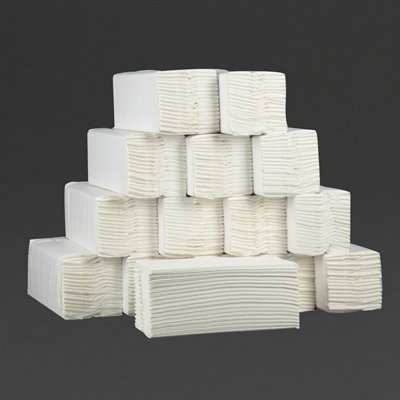 Jantex C Fold Paper Hand Towels White 2-Ply (2295 Sheets) - view 11