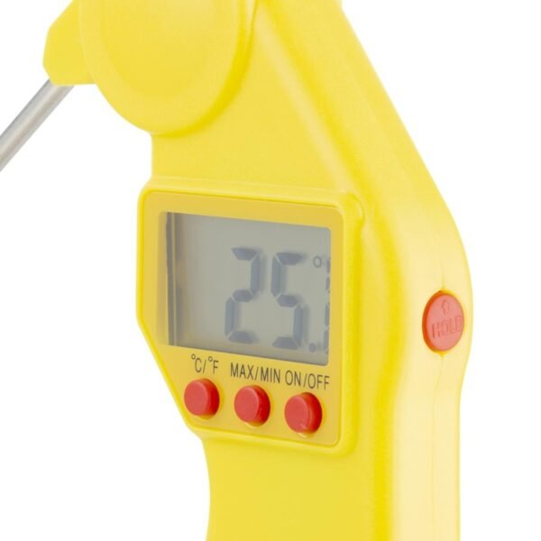 Hygiplas Easytemp Colour Coded Yellow Thermometer - view 3