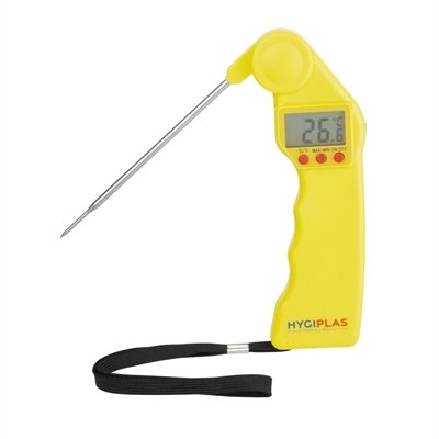 Hygiplas Easytemp Colour Coded Yellow Thermometer - view 6