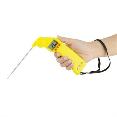 Hygiplas Easytemp Colour Coded Yellow Thermometer - view 9