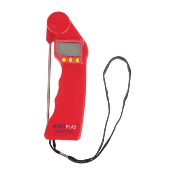 Hygiplas Easytemp Colour Coded Red Thermometer - view 4