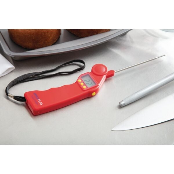 Hygiplas Easytemp Colour Coded Red Thermometer - view 8