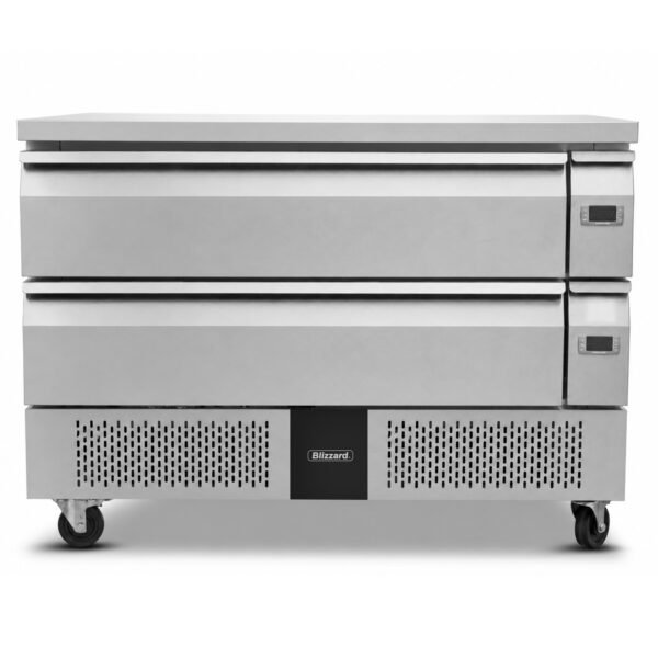 1.2m Double Stainless Steel Multi Temp Chef Drawer - view 3