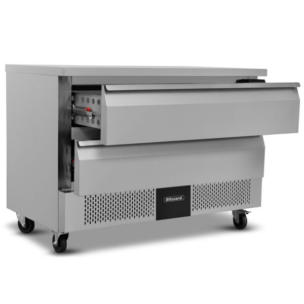 1.2m Double Stainless Steel Multi Temp Chef Drawer - view 2
