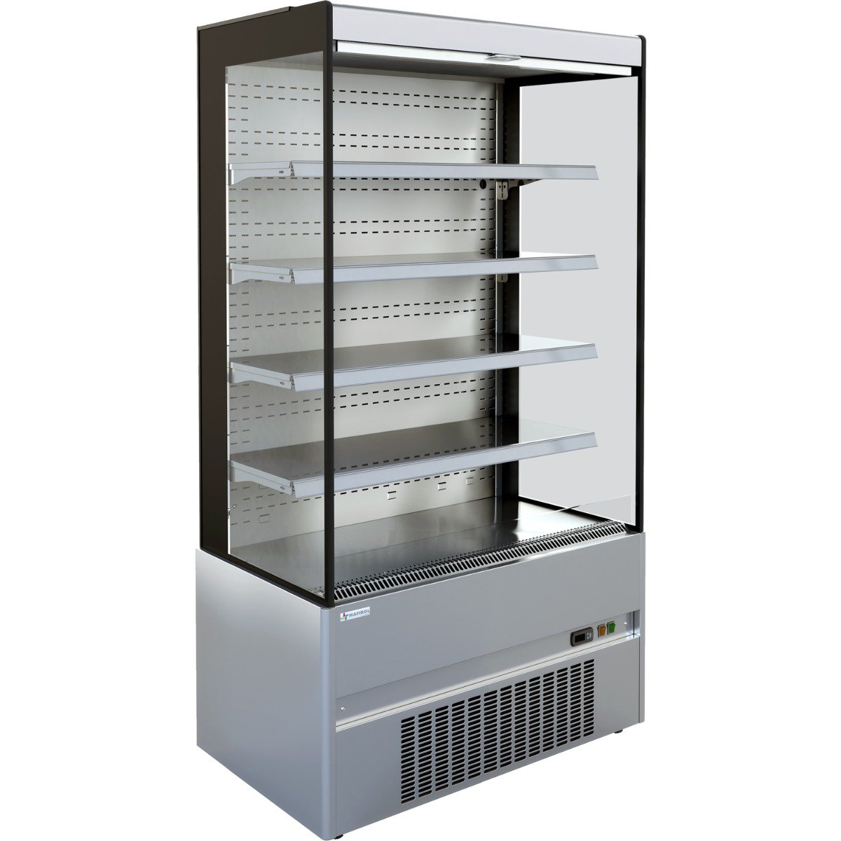 Mafirol Multideck Display 866mm Wide Stainless Steel