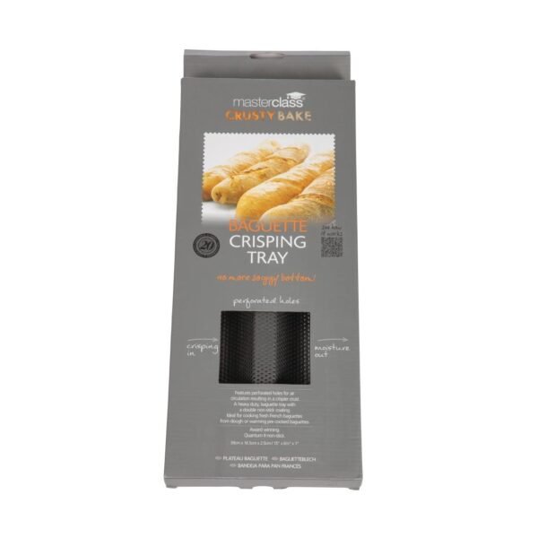 MasterClass Crusty Bake Non Stick Baguette Tray 165x390mm - view 7
