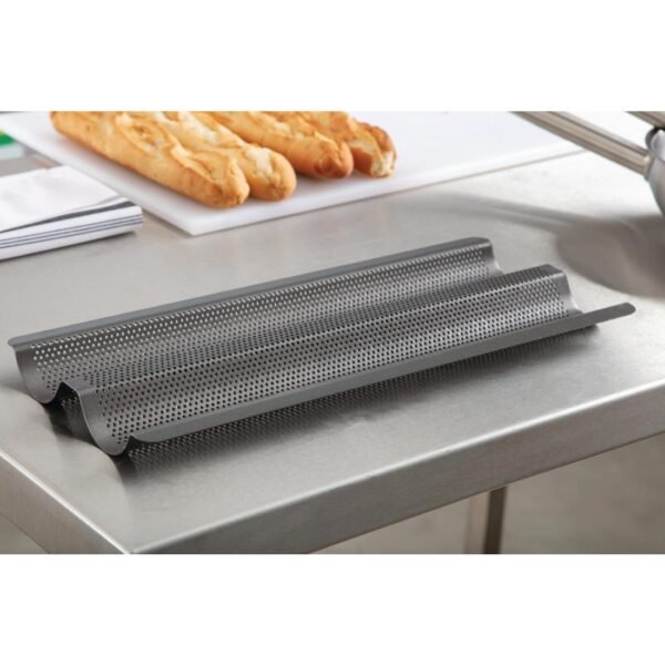MasterClass Crusty Bake Non Stick Baguette Tray 165x390mm - view 8