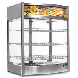 137L Counter Top Tiered Heated Merchandiser