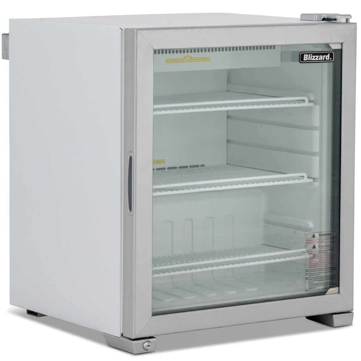Counter Top Glass Door Refrigerator