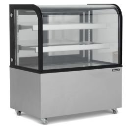 1.2m Curved Glass Low Height Merchandiser