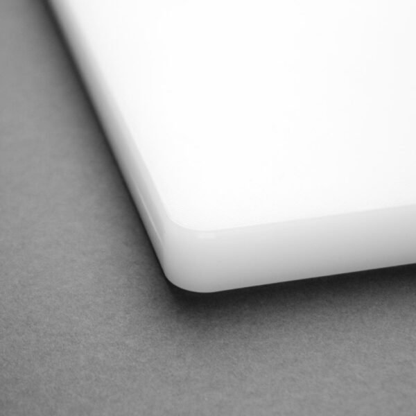 Hygiplas Thick Low Density White Chopping Board 450x300x20mm - view 6