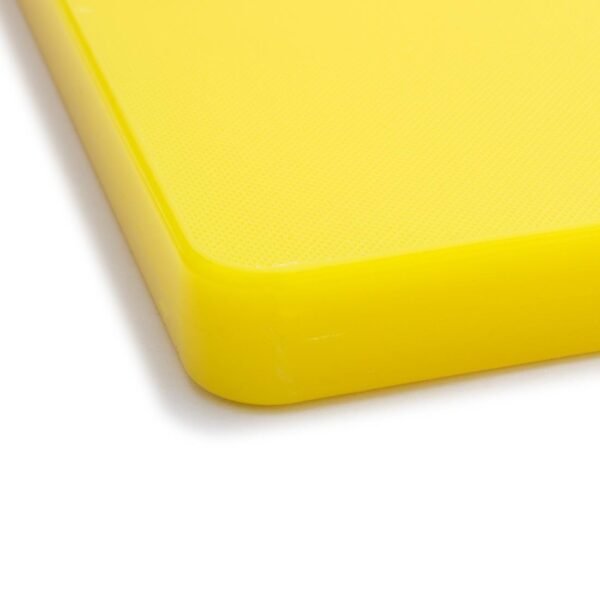 Hygiplas Thick Low Density Yellow Chopping Board 450x300x20mm - view 3