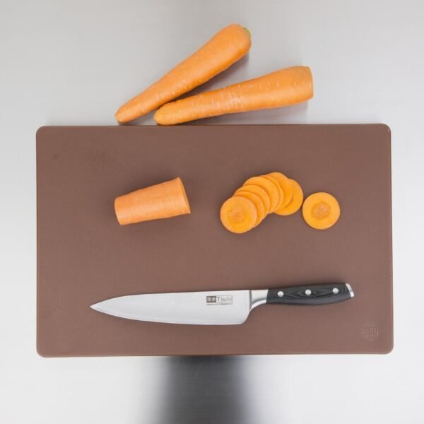 Hygiplas Thick Low Density Brown Chopping Board 450x300x20mm - view 8