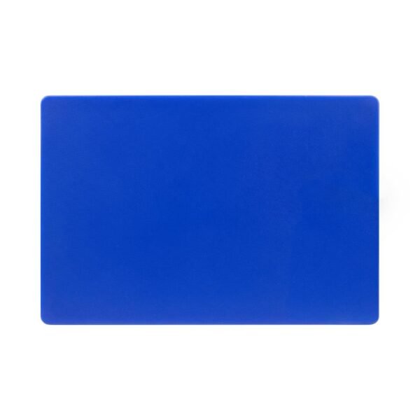 Hygiplas Thick Low Density Blue Chopping Board 450x300x20mm - view 3