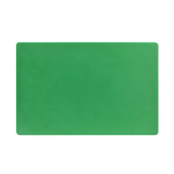 Hygiplas Thick Low Density Green Chopping Board 450x300x20mm - view 3