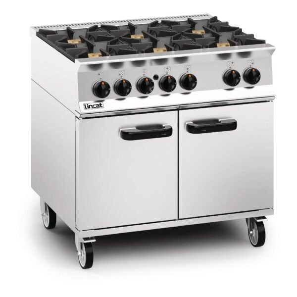 Lincat Opus 800 Propane Gas Oven Range 6 Burner OG8002/P - view 2
