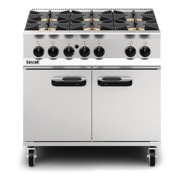 Lincat Opus 800 Propane Gas Oven Range 6 Burner OG8002/P - view 3