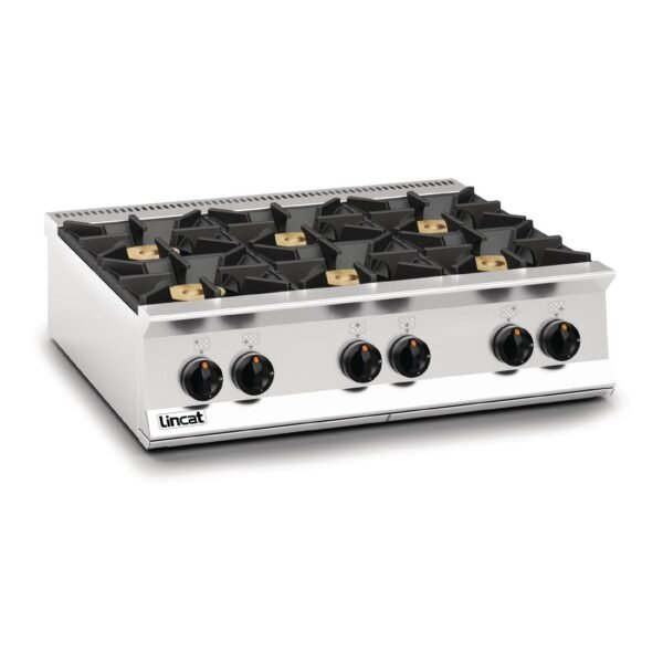Lincat Opus 800 Propane Gas 6 Burner Boiling Top OG8004/P - view 2