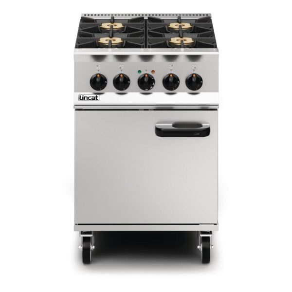 Lincat Opus 800 Natural Gas 4 Burner Dual Fuel Oven Range OD8006/N - view 3