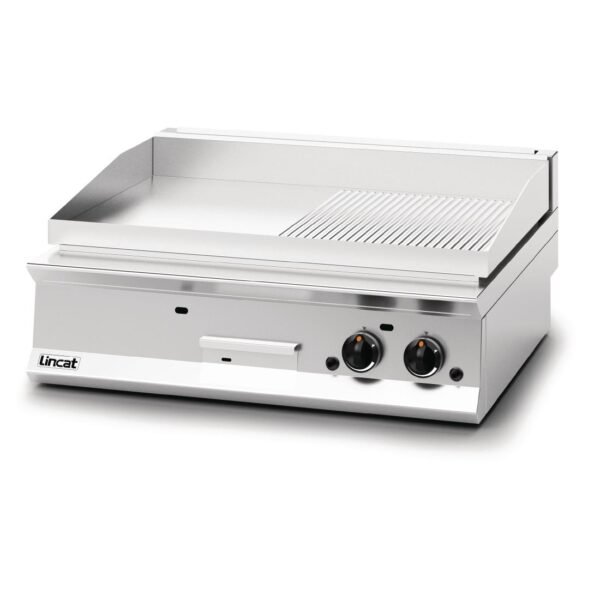 Lincat Opus 800 Half Ribbed Propane Gas Griddle OG8202/R/P - view 2