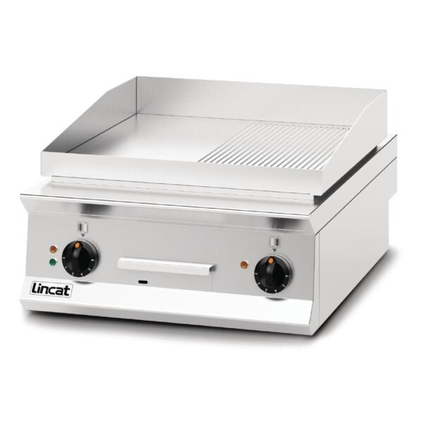 Lincat Opus 800 Half Ribbed Griddle OE8205/R - view 2