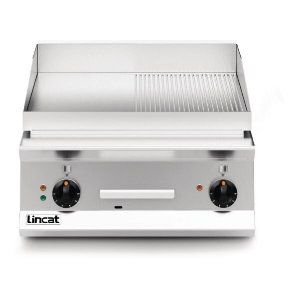 Lincat Opus 800 Half Ribbed Griddle OE8205/R - view 3