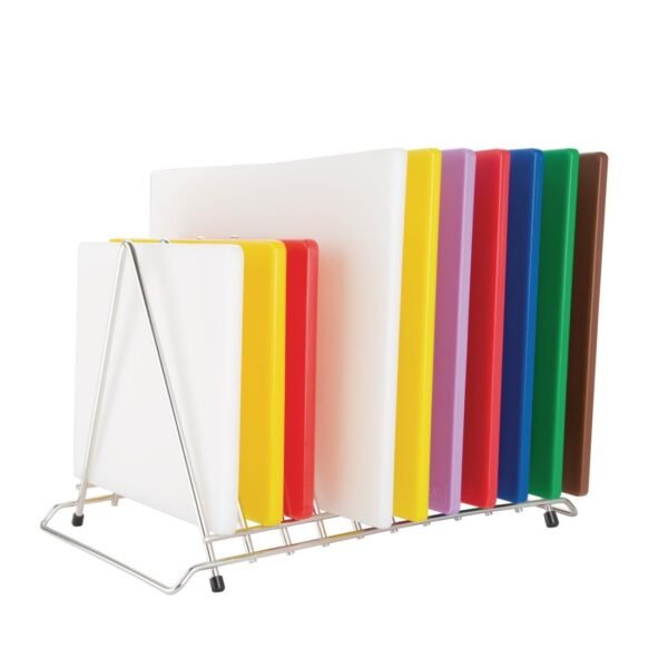 Hygiplas Heavy Duty Chopping Board Rack 10 Slots - view 6