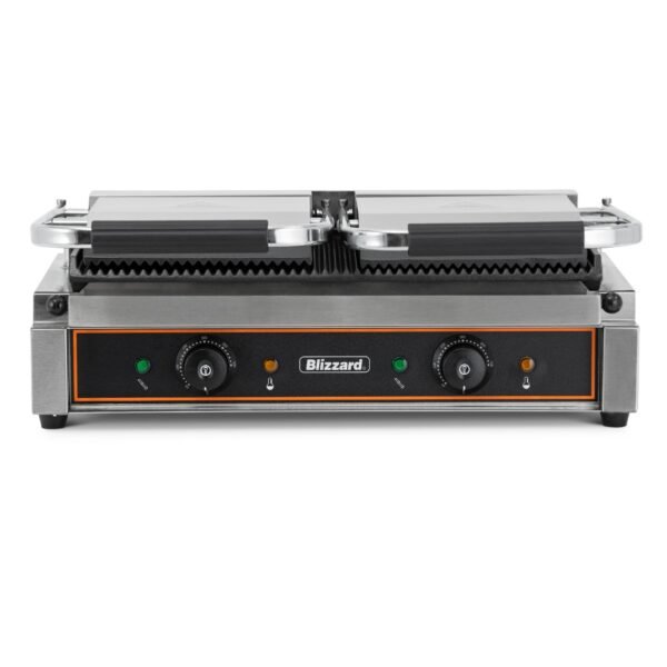Double Contact Grill Top & Bottom Ribbed - view 4