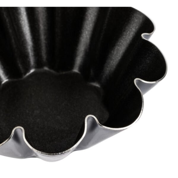 Matfer Bourgeat Non-Stick Mini Brioche Tin 75mm (12 Pack) - view 5
