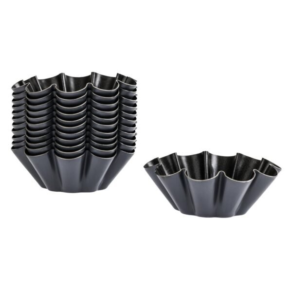 Matfer Bourgeat Non-Stick Mini Brioche Tin 75mm (12 Pack) - view 6