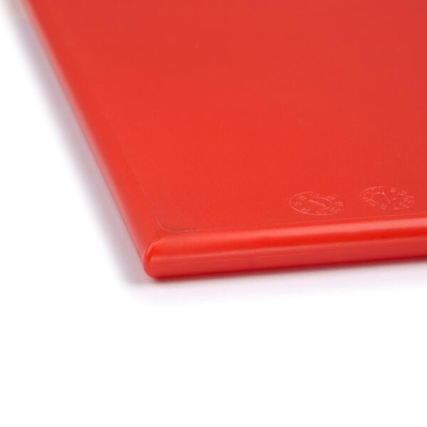 Hygiplas High Density Antibacterial Red Chopping Board 455x305x12mm - view 4