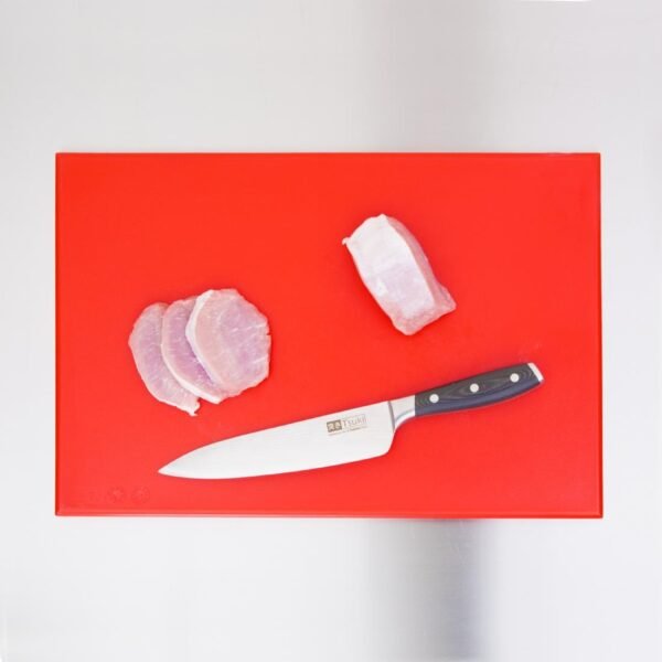 Hygiplas High Density Antibacterial Red Chopping Board 455x305x12mm - view 7