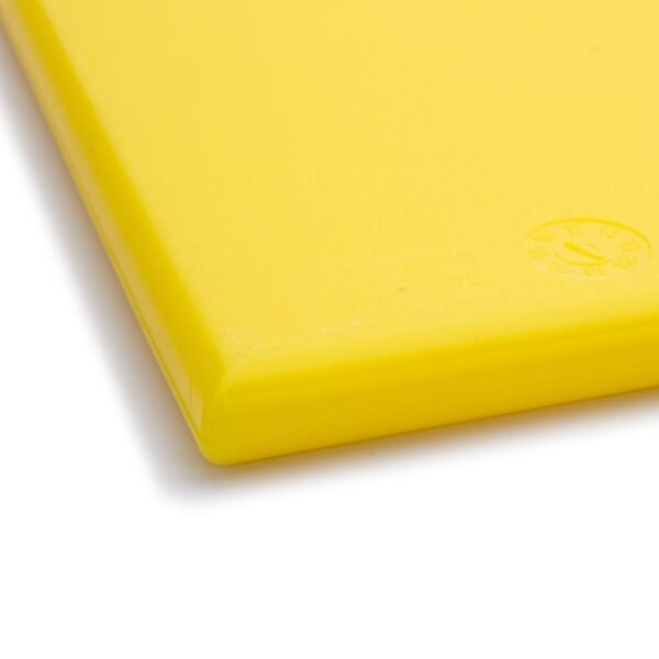 Hygiplas High Density Antibacterial Yellow Chopping Board 455x305x12mm - view 3