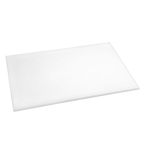 Hygiplas High Density Antibacterial White Chopping Board 455x305x12mm - view 5