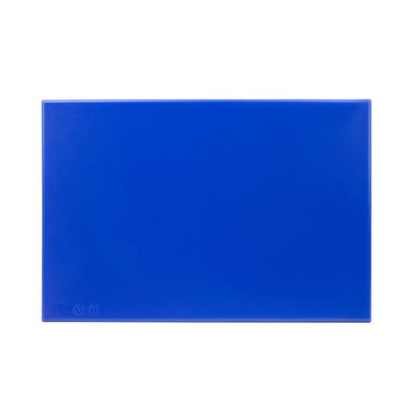 Hygiplas High Density Antibacterial Blue Chopping Board 455x305x12mm - view 2