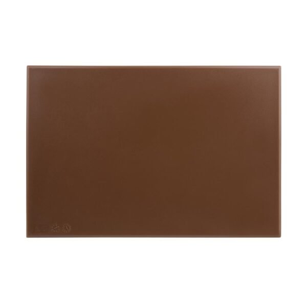 Hygiplas High Density Antibacterial Brown Chopping Board 455x305x12mm - view 2