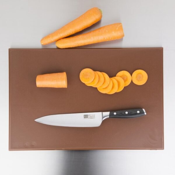 Hygiplas High Density Antibacterial Brown Chopping Board 455x305x12mm - view 8