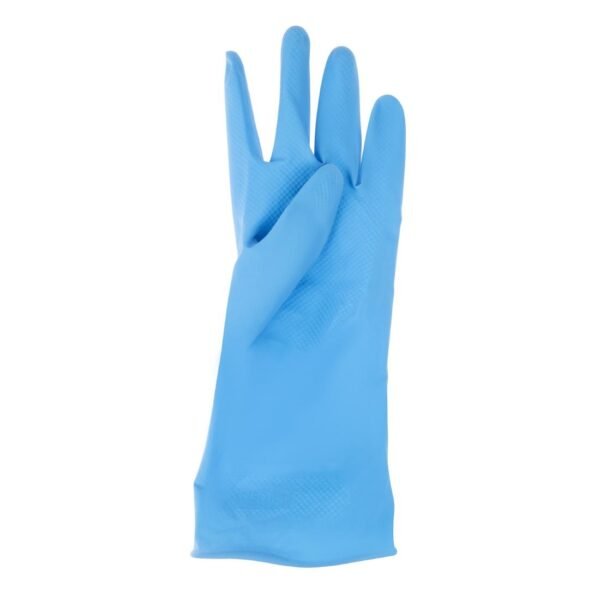 Jantex Latex Household Gloves Blue Large - view 5