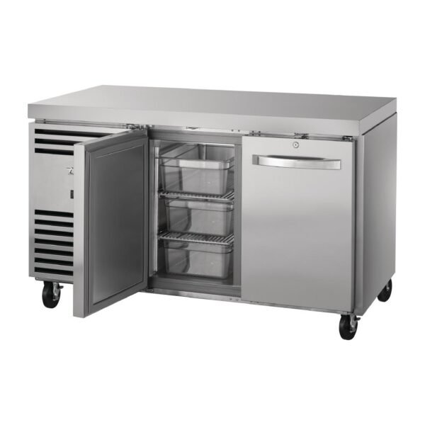 True Double Door 1/1 GN Counter Fridge TCR1/2-CL-SS-DL-DR - view 5