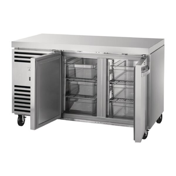 True Double Door 1/1 GN Counter Freezer TCF1/2-CL-SS-DL-DR - view 6
